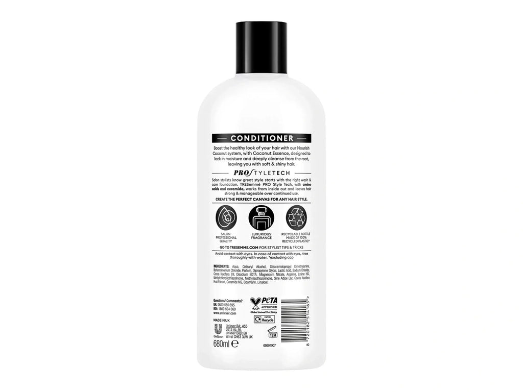 Tresemme Nourish Coconut Conditioner 680ml
