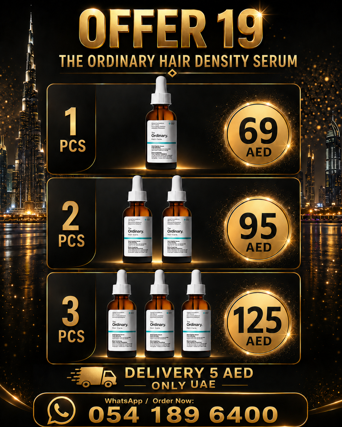 The Ordinary Hair Density Serum UAE price offers