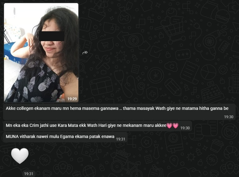Customer-shared review screenshot with personal details concealed