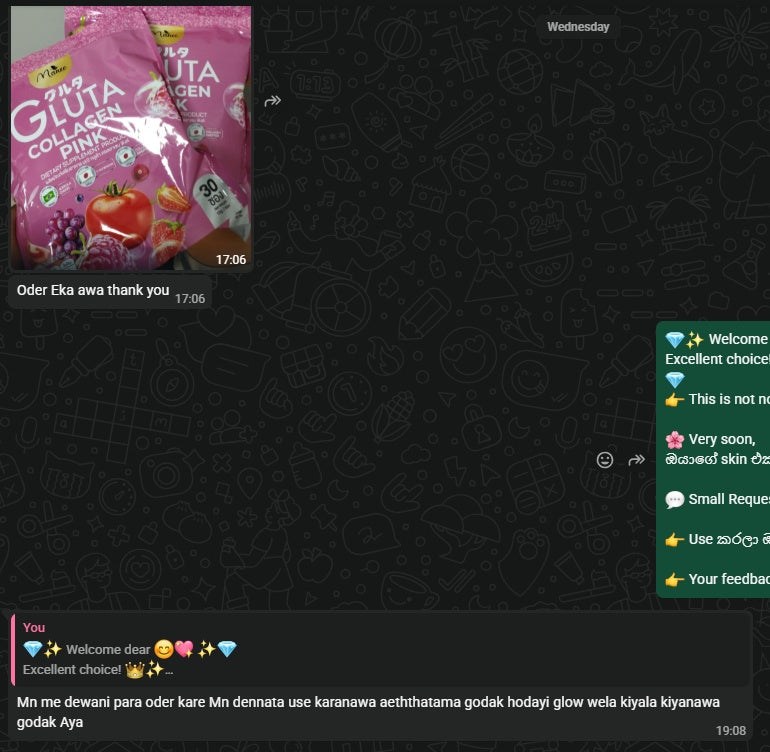 Customer-shared review screenshot with personal details concealed